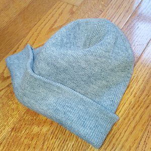 Unknown brand knit beanie - grey - one size